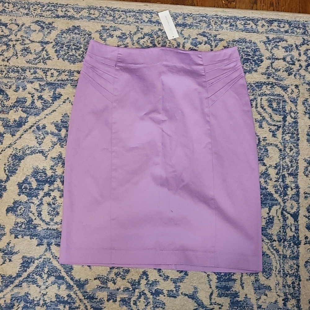 New York & Company sz 8 lavender purple skirt new with tags WSK82